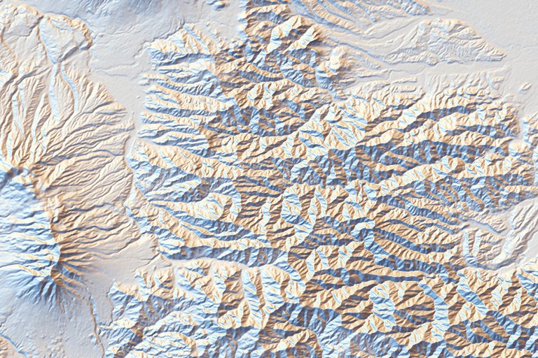 polychrome lambert shading